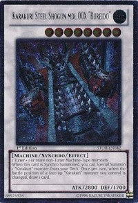 Image for Karakuri Steel Shogun mdl 00X "Bureido" (UTR) (Storm of Ragnarok) (STOR-EN042) - YuGiOh