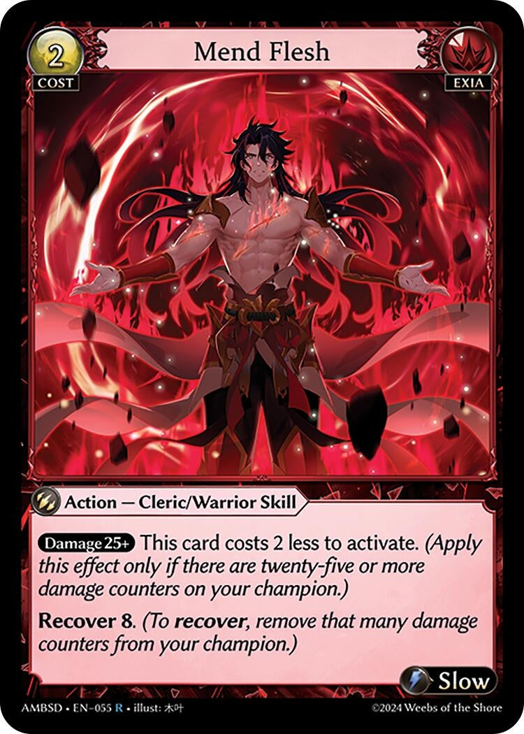 Image for Mend Flesh (Mortal Ambition Starter Decks) (055) - Grand Archive TCG