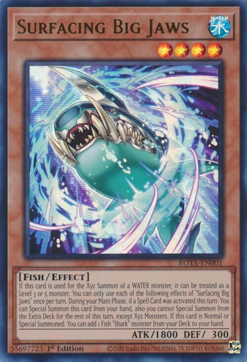 Image for Surfacing Big Jaws (Rage of the Abyss) (ROTA-EN001) - YuGiOh