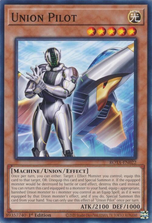 Image for Union Pilot (Rage of the Abyss) (ROTA-EN022) - YuGiOh