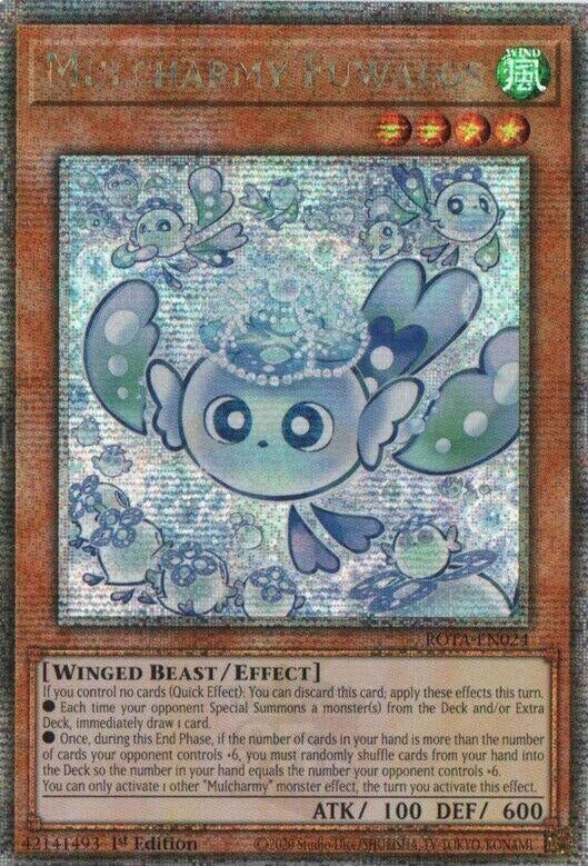 Image for Mulcharmy Fuwalos (Quarter Century Secret Rare) (Rage of the Abyss) (ROTA-EN024) - YuGiOh
