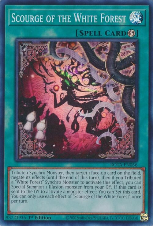 Image for Scourge of the White Forest (Rage of the Abyss) (ROTA-EN056) - YuGiOh