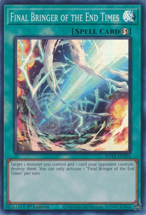 Image for Final Bringer of the End Times (Rage of the Abyss) (ROTA-EN064) - YuGiOh