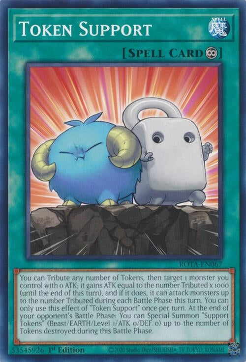 Image for Token Support (Rage of the Abyss) (ROTA-EN067) - YuGiOh