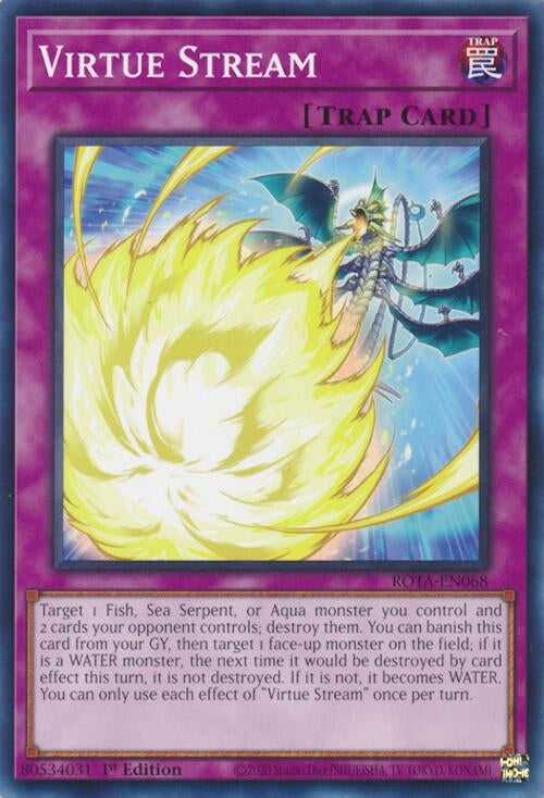 Image for Virtue Stream (Rage of the Abyss) (ROTA-EN068) - YuGiOh