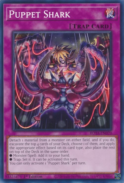 Image for Puppet Shark (Rage of the Abyss) (ROTA-EN070) - YuGiOh