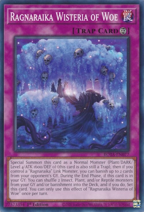 Image for Ragnaraika Wisteria of Woe (Rage of the Abyss) (ROTA-EN077) - YuGiOh