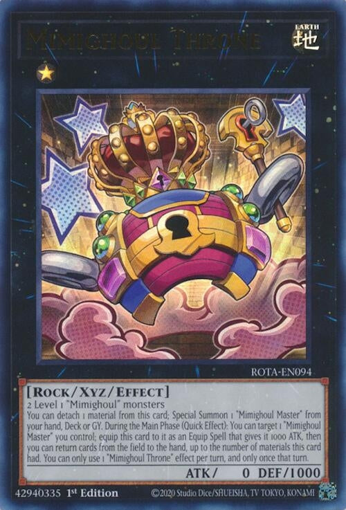 Image for Mimighoul Throne (Rage of the Abyss) (ROTA-EN094) - YuGiOh