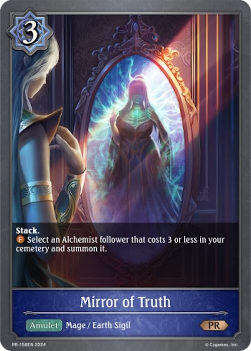 Image for Mirror of Truth (Shadowverse: Evolve Promo Cards) (PR-158EN) - Shadowverse: Evolve