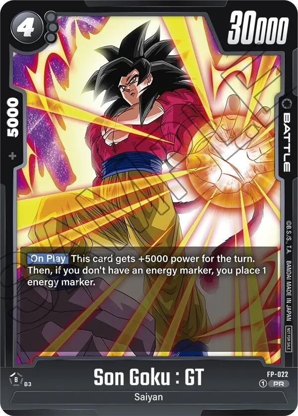 Image for Son Goku : GT - FP-022 (Fusion World Promotion Cards and Packs) (FP-022) - Dragon Ball Super: Fusion World