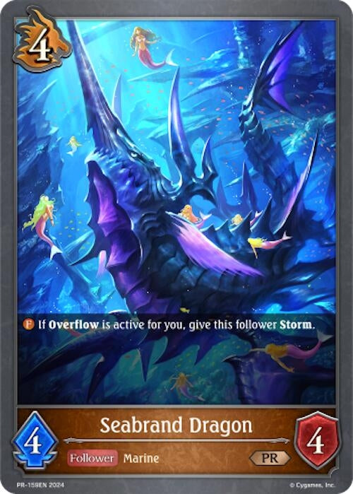 Image for Seabrand Dragon (Shadowverse: Evolve Promo Cards) (PR-159EN) - Shadowverse: Evolve