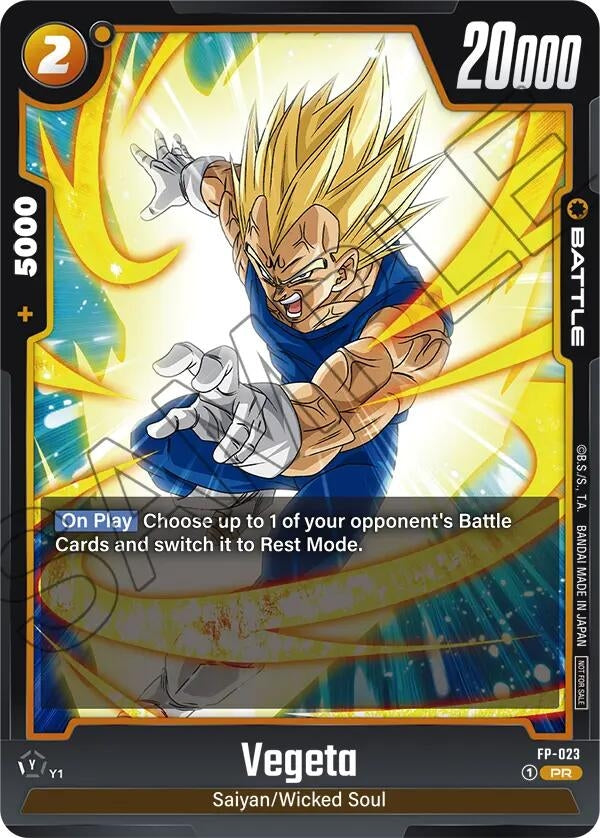 Image for Vegeta - FP-023 (Fusion World Promotion Cards and Packs) (FP-023) - Dragon Ball Super: Fusion World