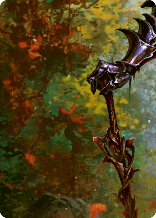 Image for Sanctuary of Aria // Florian, Rotwood Harbinger (Middle left) (Rosetta) (ROSPZL22) - Flesh and Blood TCG