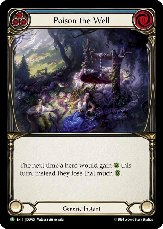 Image for Poison the Well - JDG035 (Flesh and Blood: Promo Cards) (JDG035) - Flesh and Blood TCG