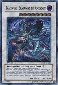 Image for Blackwing - Silverwind the Ascendant (UTR) (Stardust Overdrive) (SOVR-EN041) - YuGiOh