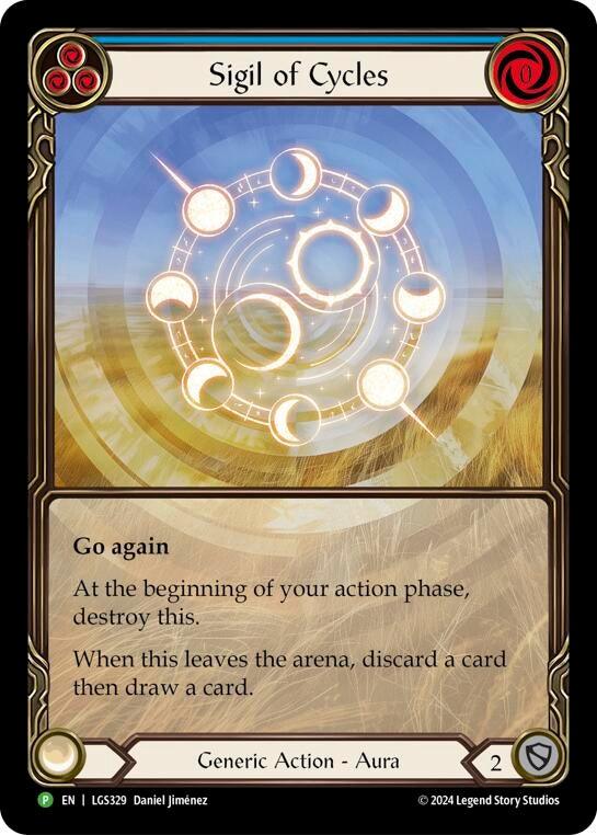 Image for Sigil of Cycles (Extended Art) - LGS329 (Flesh and Blood: Promo Cards) (LGS329) - Flesh and Blood TCG