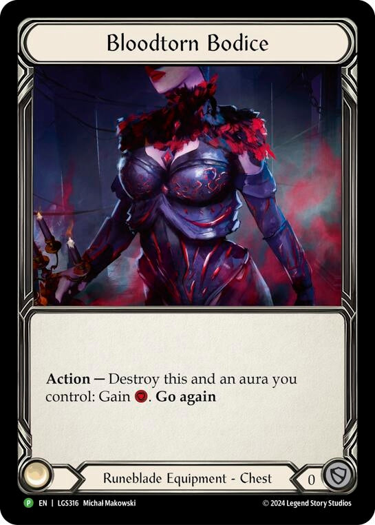 Image for Bloodtorn Bodice - LGS316 (Flesh and Blood: Promo Cards) (LGS316) - Flesh and Blood TCG