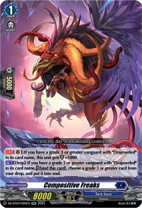 Image for Compositive Freaks (DZ-BT04: Destined Showdown) (DZ-BT04/026EN) - Cardfight Vanguard