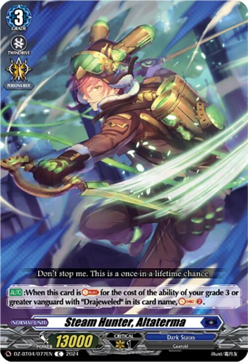 Image for Steam Hunter, Altaterma (DZ-BT04: Destined Showdown) (DZ-BT04/077EN) - Cardfight Vanguard