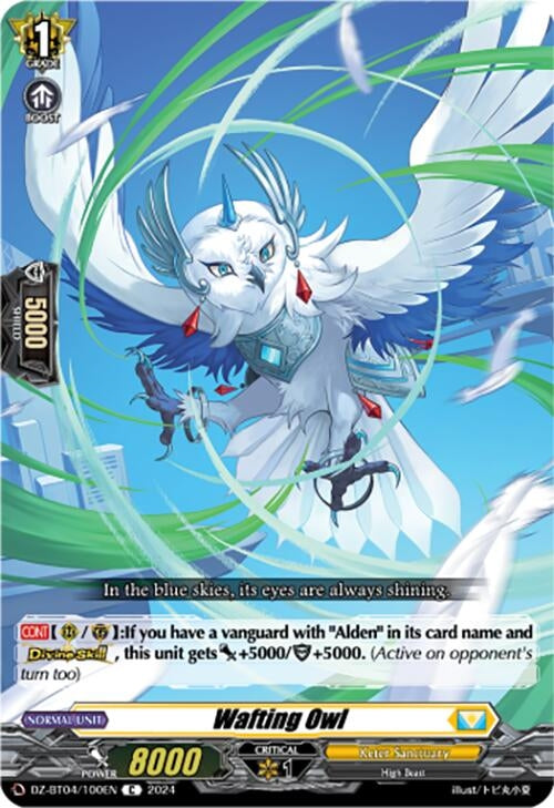 Image for Wafting Owl (DZ-BT04: Destined Showdown) (DZ-BT04/100EN) - Cardfight Vanguard