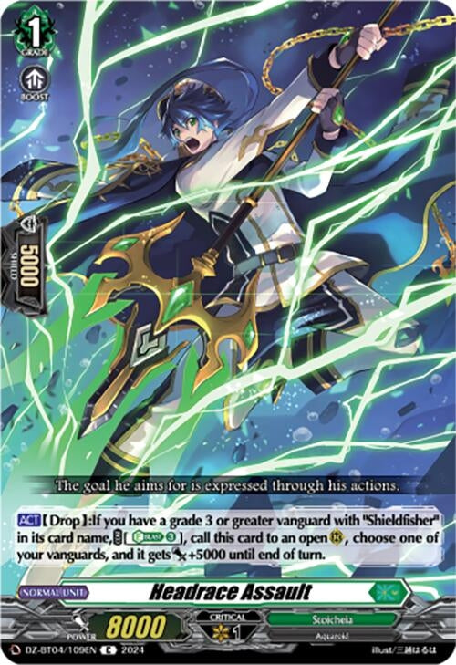Image for Headrace Assault (DZ-BT04: Destined Showdown) (DZ-BT04/109EN) - Cardfight Vanguard