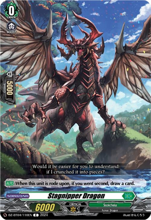 Image for Stagnipper Dragon (DZ-BT04: Destined Showdown) (DZ-BT04/110EN) - Cardfight Vanguard