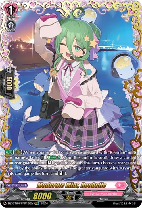 Image for Moderate Mint, Rochelle (FFR) (DZ-BT04: Destined Showdown) (DZ-BT04/FFR18EN) - Cardfight Vanguard