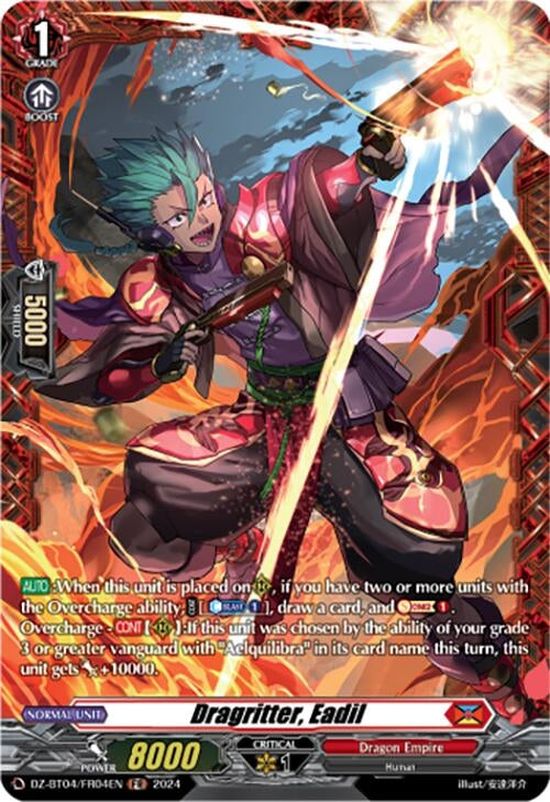 Image for Dragritter, Eadil (FR) (DZ-BT04: Destined Showdown) (DZ-BT04/FR04EN) - Cardfight Vanguard