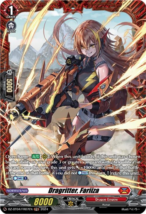 Image for Dragritter, Fariiza (FR) (DZ-BT04: Destined Showdown) (DZ-BT04/FR07EN) - Cardfight Vanguard