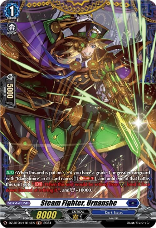 Image for Steam Fighter, Urnanshe (FR) (DZ-BT04: Destined Showdown) (DZ-BT04/FR14EN) - Cardfight Vanguard