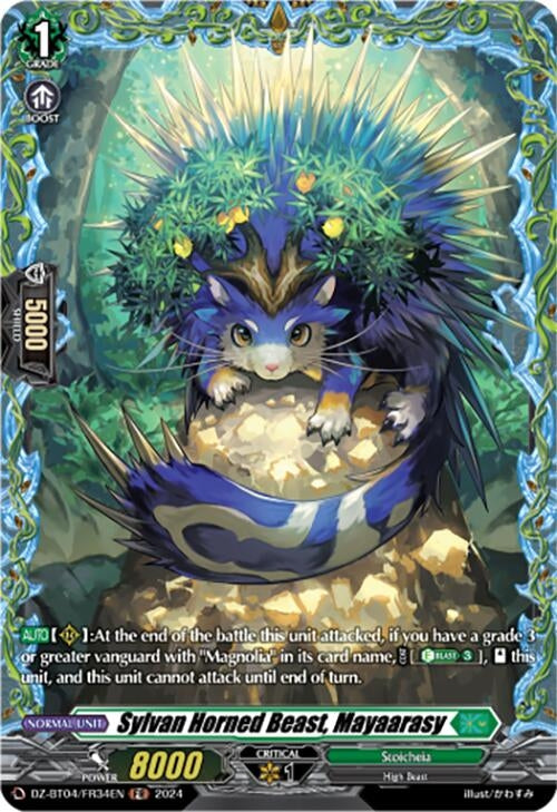 Image for Sylvan Horned Beast, Mayaarasy (FR) (DZ-BT04: Destined Showdown) (DZ-BT04/FR34EN) - Cardfight Vanguard