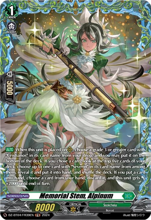 Image for Memorial Stem, Alpinum (FR) (DZ-BT04: Destined Showdown) (DZ-BT04/FR39EN) - Cardfight Vanguard
