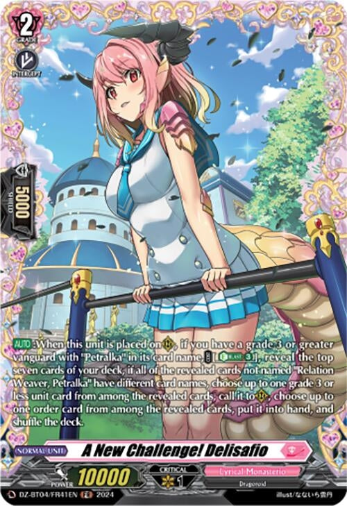 Image for A New Challenge! Delisafio (FR) (DZ-BT04: Destined Showdown) (DZ-BT04/FR41EN) - Cardfight Vanguard