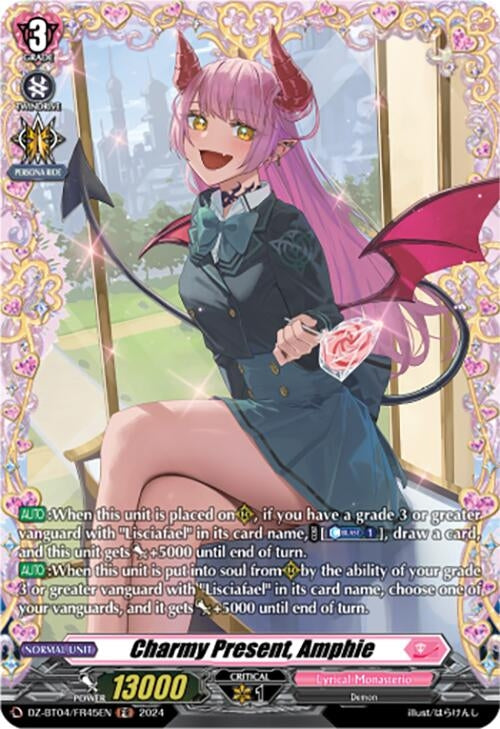 Image for Charmy Present, Amphie (FR) (DZ-BT04: Destined Showdown) (DZ-BT04/FR45EN) - Cardfight Vanguard