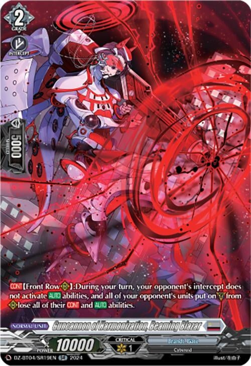 Image for Guncannon of Harmonization, Beaming Blazar (SR) (DZ-BT04: Destined Showdown) (DZ-BT04/SR19EN) - Cardfight Vanguard