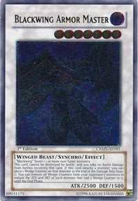 Image for Blackwing Armor Master (UTR) (Crimson Crisis) (CRMS-EN041) - YuGiOh