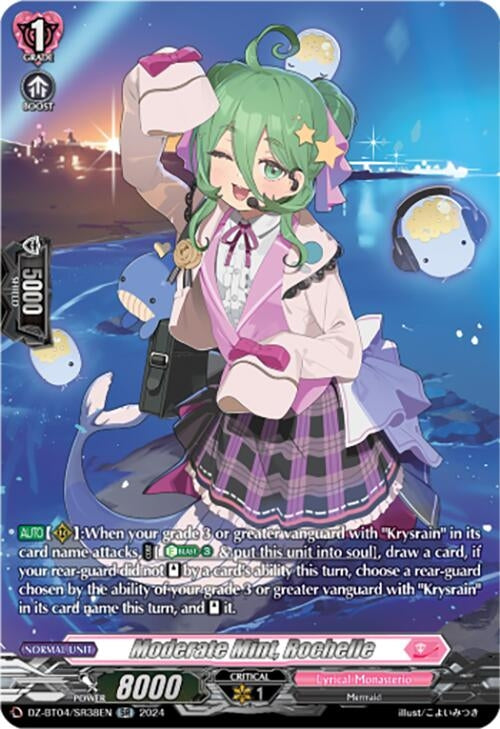 Image for Moderate Mint, Rochelle (SR) (DZ-BT04: Destined Showdown) (DZ-BT04/SR38EN) - Cardfight Vanguard