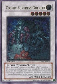 Image for Cosmic Fortress Gol'Gar (UTR) (Crimson Crisis) (CRMS-EN044) - YuGiOh