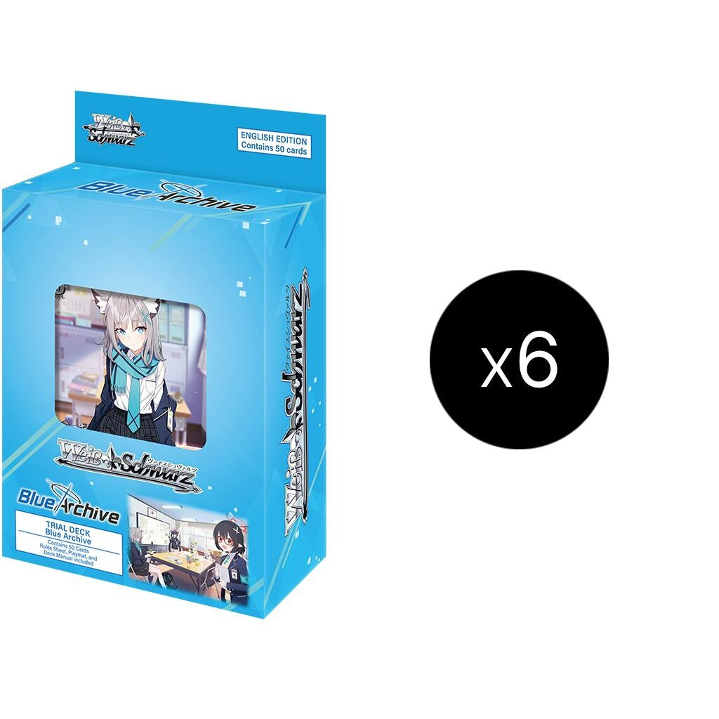 Image for Blue Archive Trial Deck Display - Weiss Schwarz