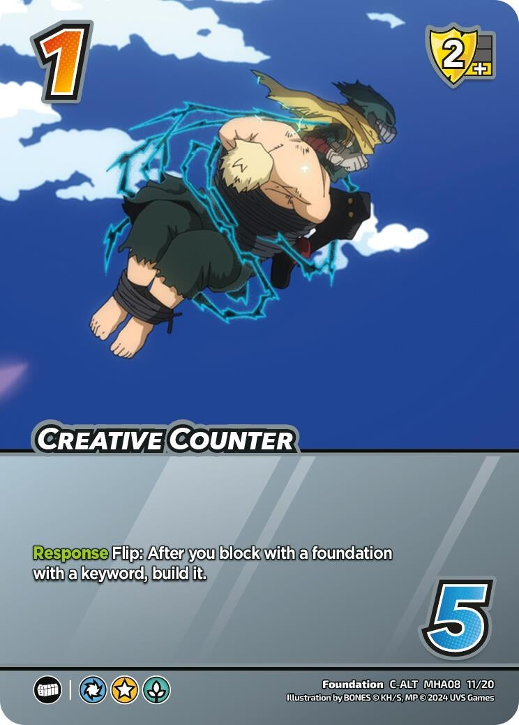 Image for Creative Counter (Alternate Art) (Challenger Series: My Hero Academia - Dark Hero Arc) (MHA08 11/20) - UniVersus