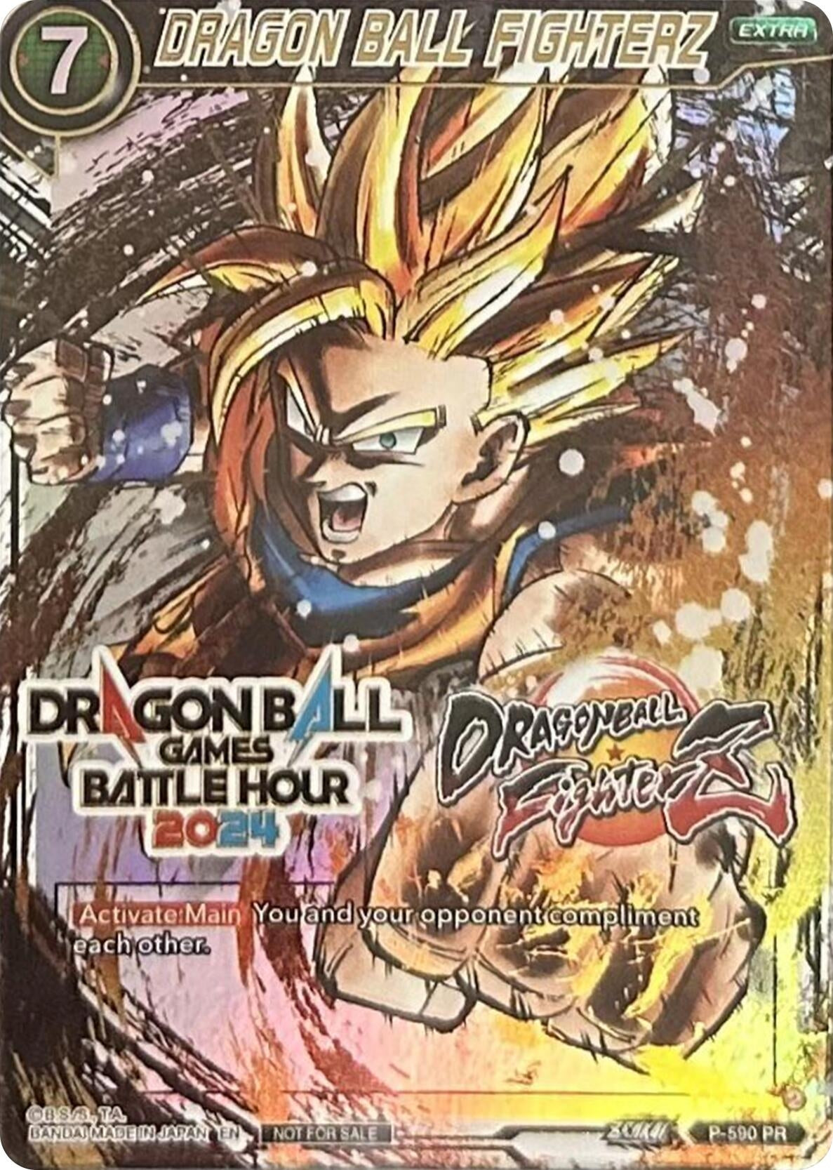 Image for DRAGON BALL FIGHTERZ (Dragon Ball Games Battle Hour 2024 Promo Card Set) (Promotion Cards) (P-590) - Dragon Ball Super: Masters