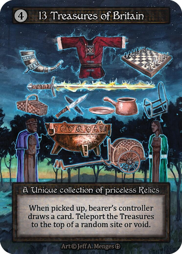 Image for 13 Treasures of Britain (Arthurian Legends) - Sorcery: Contested Realm
