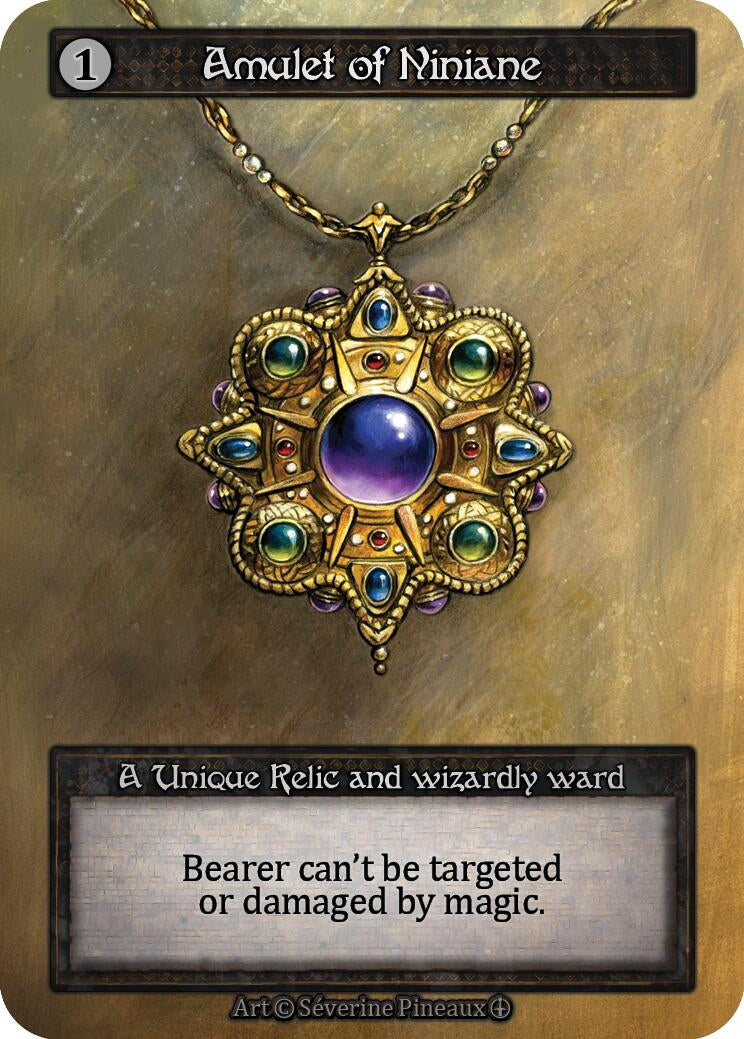 Image for Amulet of Niniane (Arthurian Legends) - Sorcery: Contested Realm
