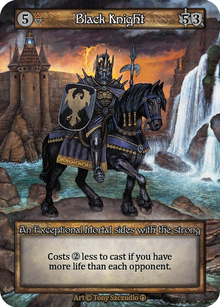 Image for Black Knight (Arthurian Legends) - Sorcery: Contested Realm