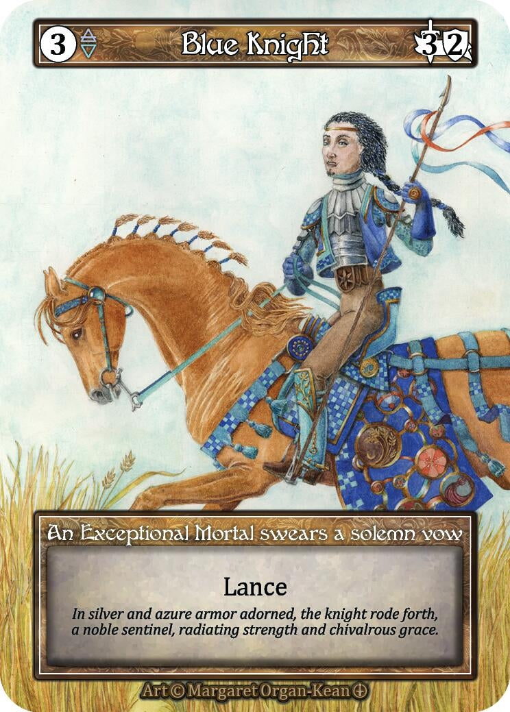 Image for Blue Knight (Foil) (Arthurian Legends) - Sorcery: Contested Realm