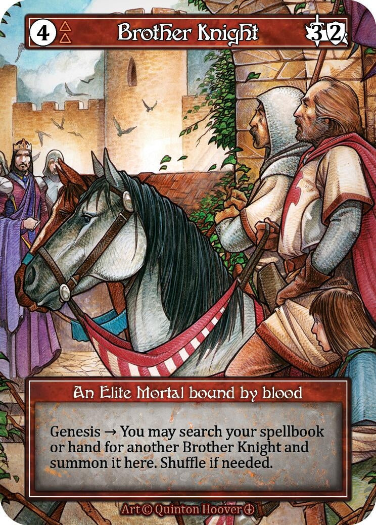 Image for Brother Knight (Foil) (Arthurian Legends) - Sorcery: Contested Realm