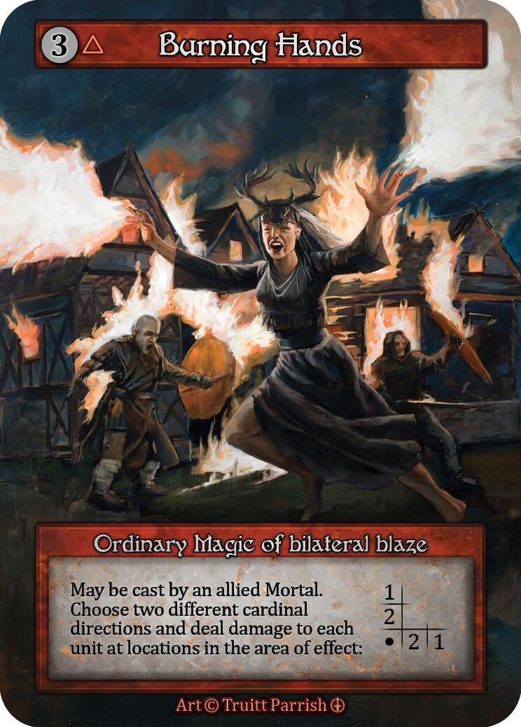 Image for Burning Hands (Arthurian Legends) - Sorcery: Contested Realm