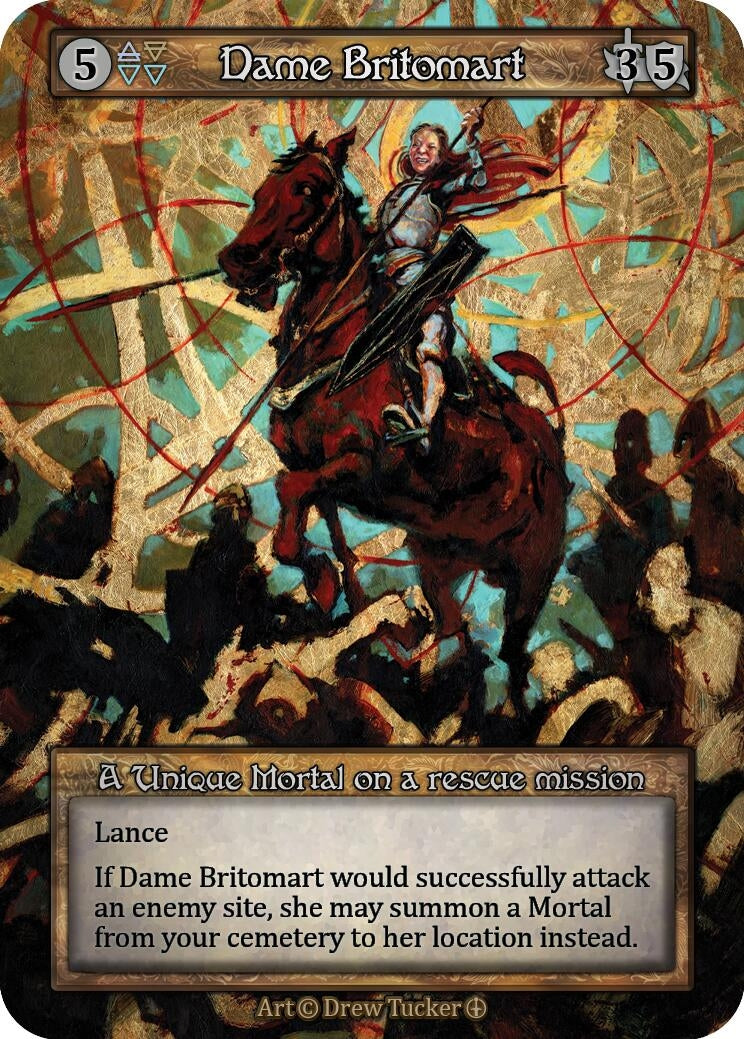 Image for Dame Britomart (Arthurian Legends) - Sorcery: Contested Realm