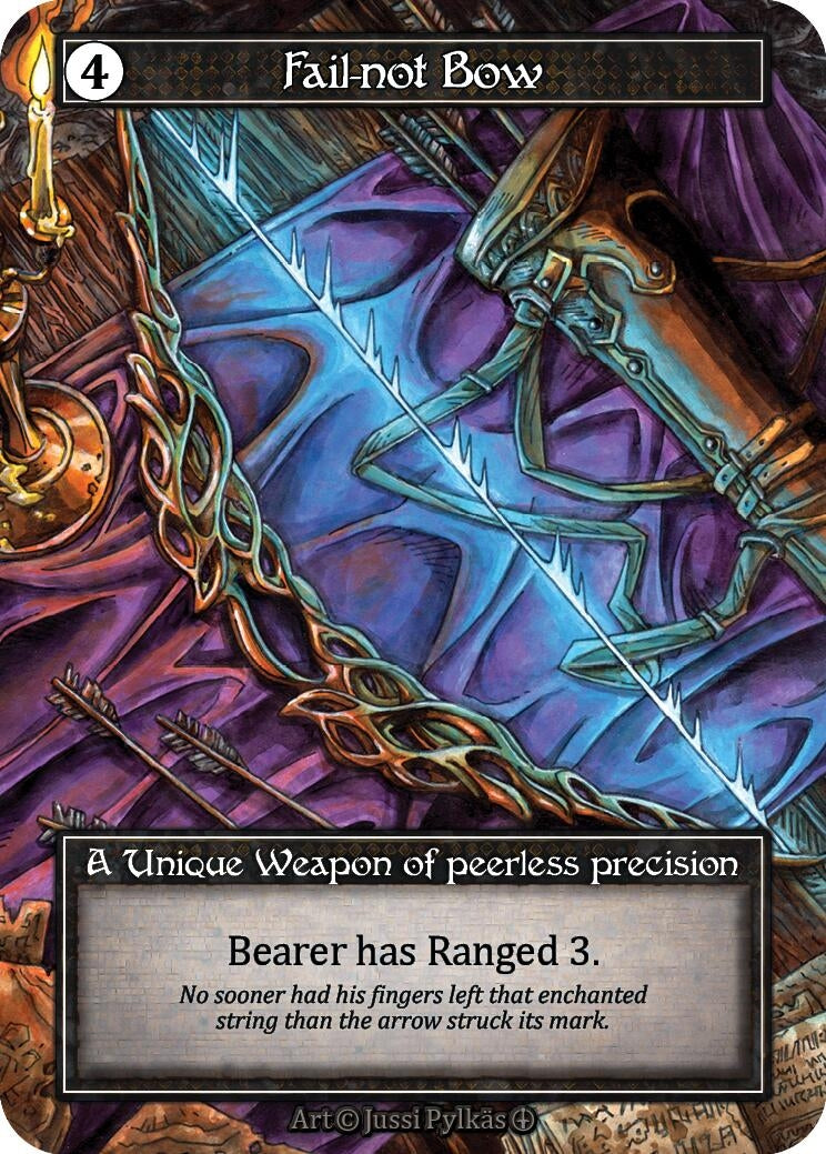 Image for Fail-not Bow (Foil) (Arthurian Legends) - Sorcery: Contested Realm