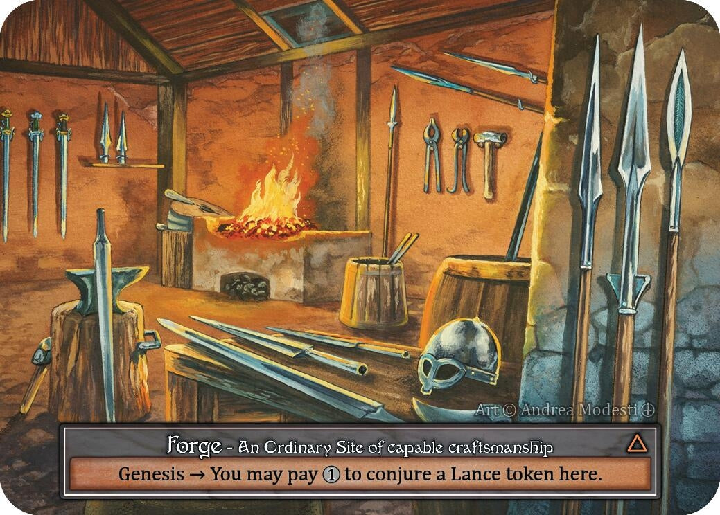 Image for Forge (Foil) (Arthurian Legends) - Sorcery: Contested Realm